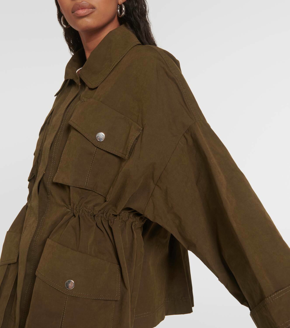 Dorothee Schumacher Adventurous Movement cotton-blend parka