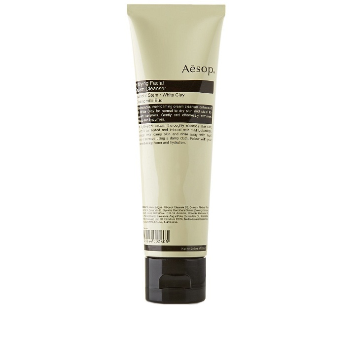 Photo: Aesop Purifying Facial Cream Cleanser