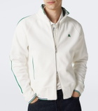 Burberry EKD jersey zip-up sweatshirt