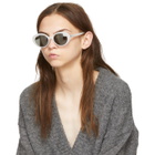 The Row White Parquet Sunglasses