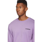 Han Kjobenhavn Purple Casual Long Sleeve T-Shirt