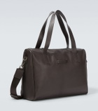 Zegna Leather duffel bag