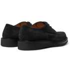 Mr P. - Peter Suede Derby Shoes - Black