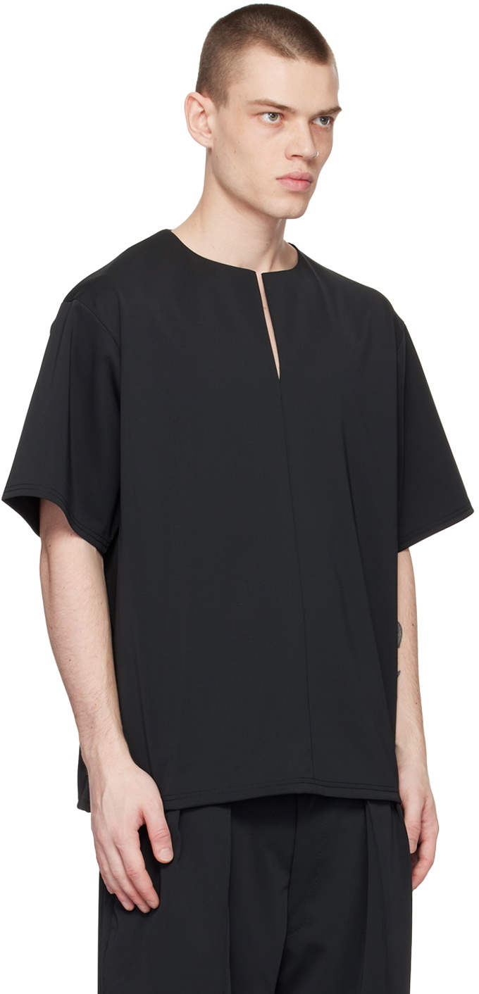 RAINMAKER KYOTO Black V-Neck T-Shirt RAINMAKER KYOTO
