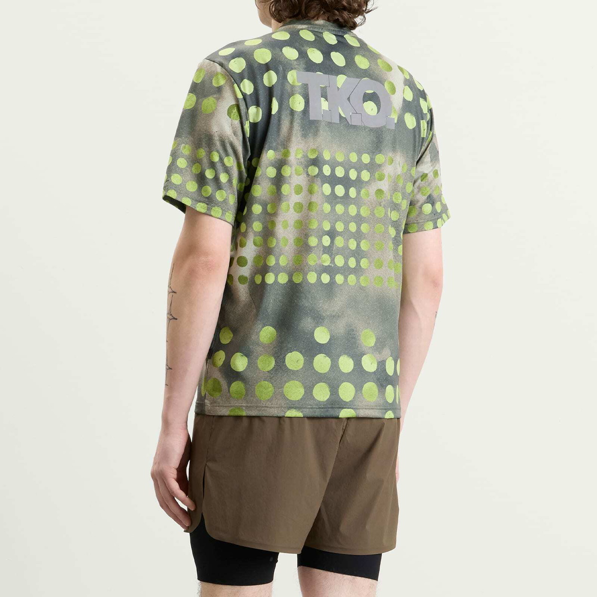 Pas Normal Studios Men's T.K.O. Balance T-Shirt in T.K.O. Moss Green