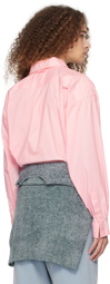 Acne Studios Pink Button-Up Shirt