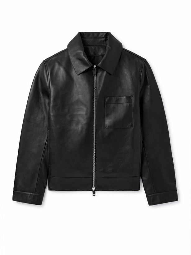 Photo: Yves Salomon - Leather Jacket - Black