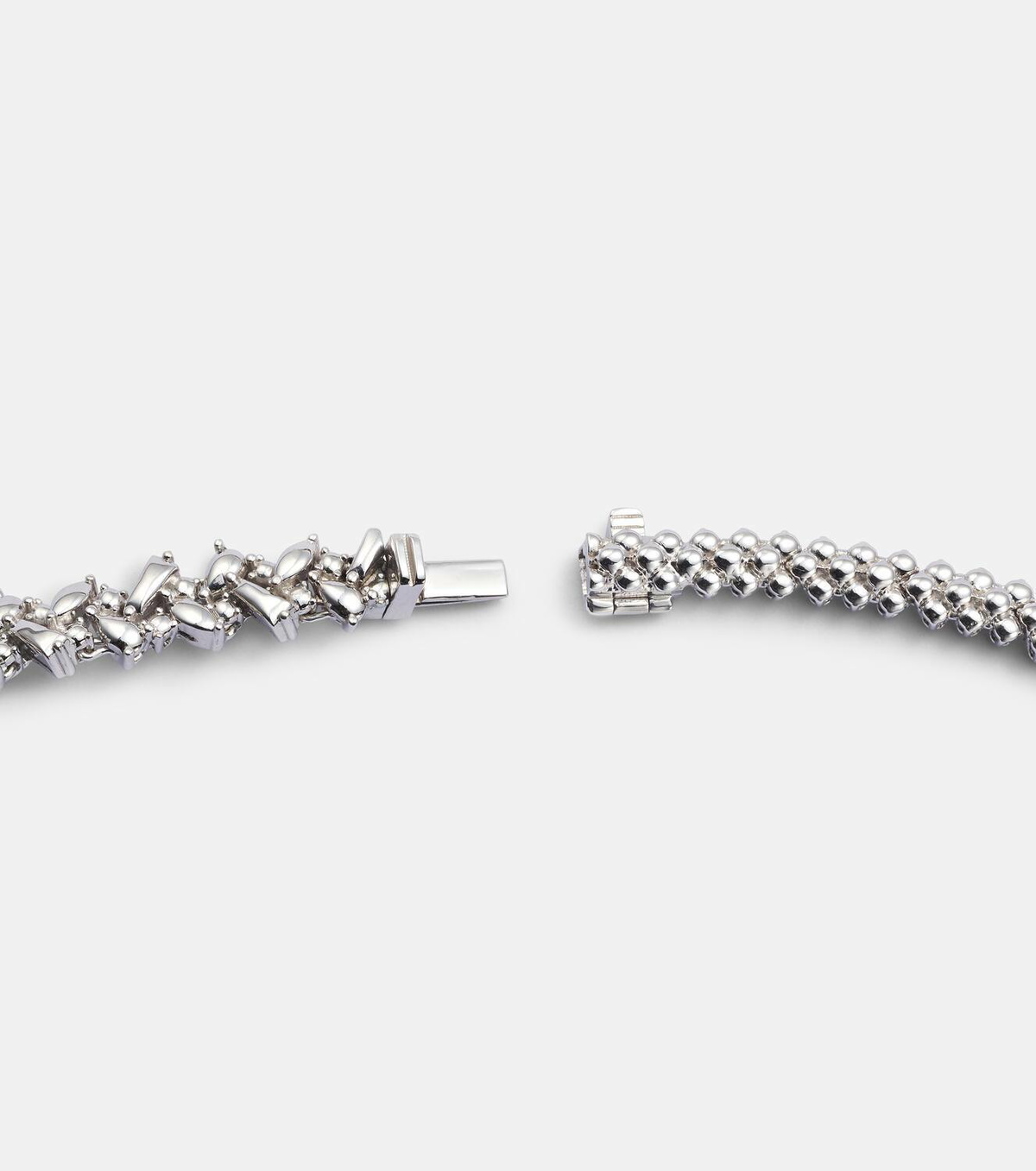 Yeprem 18kt white gold necklace with diamonds