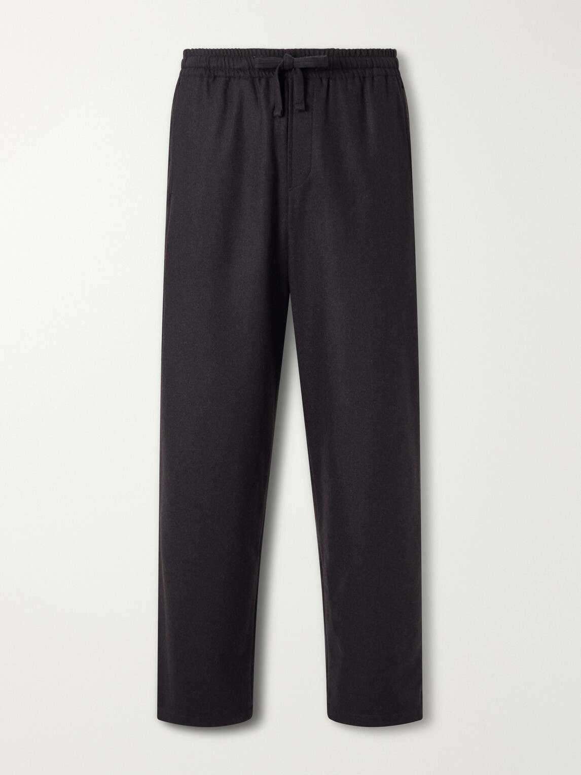 A.P.C. - Vincent Straight-Leg Wool-Blend Drawstring Trousers - Brown