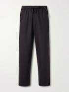 A.P.C. - Vincent Straight-Leg Wool-Blend Drawstring Trousers - Brown