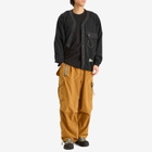 and wander Men's Vent Cardigan in Black