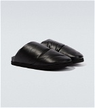 Moncler Genius - 1 Moncler JW Anderson leather slippers