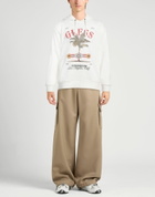 Guess Mens Sweatshirt in White
