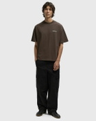 Reternity CREATIVE DEPT T-SHIRT Brown Mens Shortsleefe