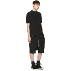 Rick Owens Black Moody Tunic T-Shirt