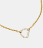 Robinson Pelham Identity 18kt gold necklace and pendant set with diamonds