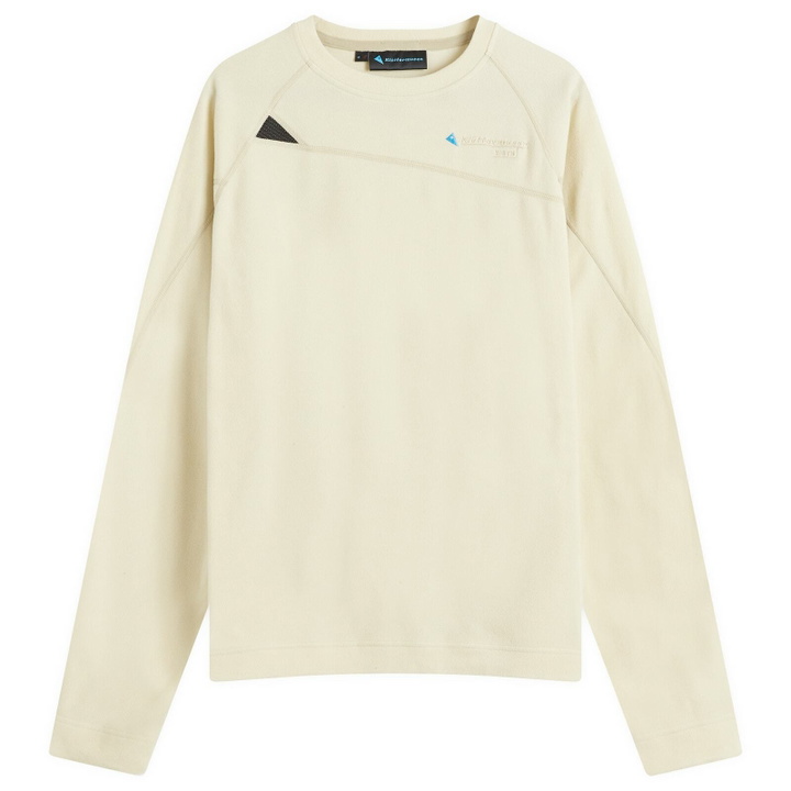 Photo: Klättermusen Men's Sigyn Fleece Sweatshirt in Clay