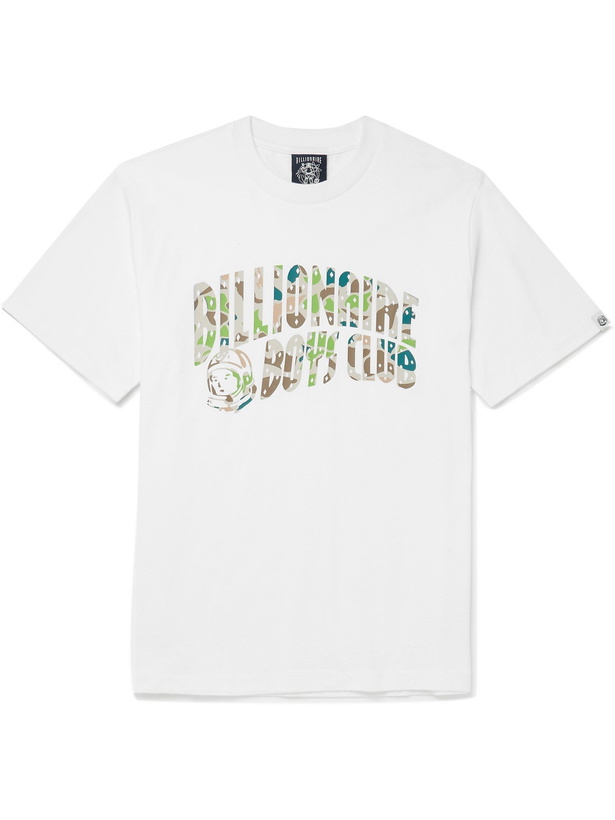 Photo: BILLIONAIRE BOYS CLUB - Logo-Print Cotton-Jersey T-Shirt - White - S