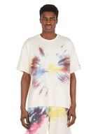 Contemporary Tie Dye T-Shirt in Beige