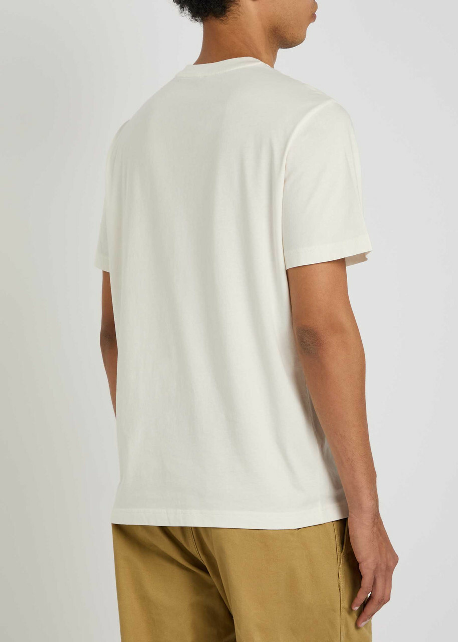 Moncler Logo-appliquéd Cotton T-shirt White