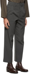 Lemaire Grey 2 Pleats Trousers