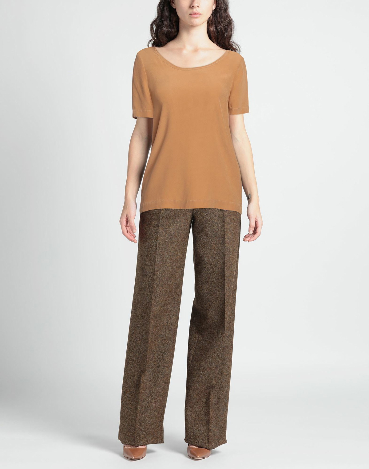 Jucca Womens Top Camel