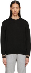 Burberry Black Icon Stripe Sweater