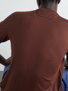 Zegna - Cotton-Jersey T-Shirt - Brown