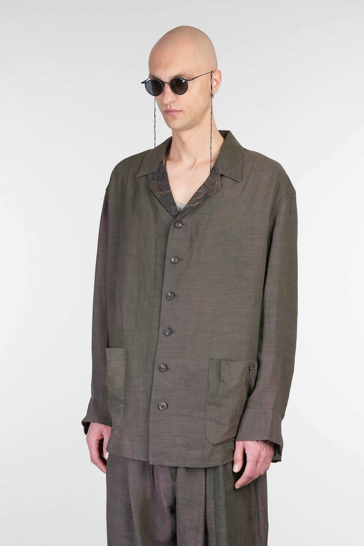 Ziggy Chen Shirt In Multicolor Cotton