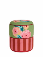 LISA CORTI Nizam Striped Pouf