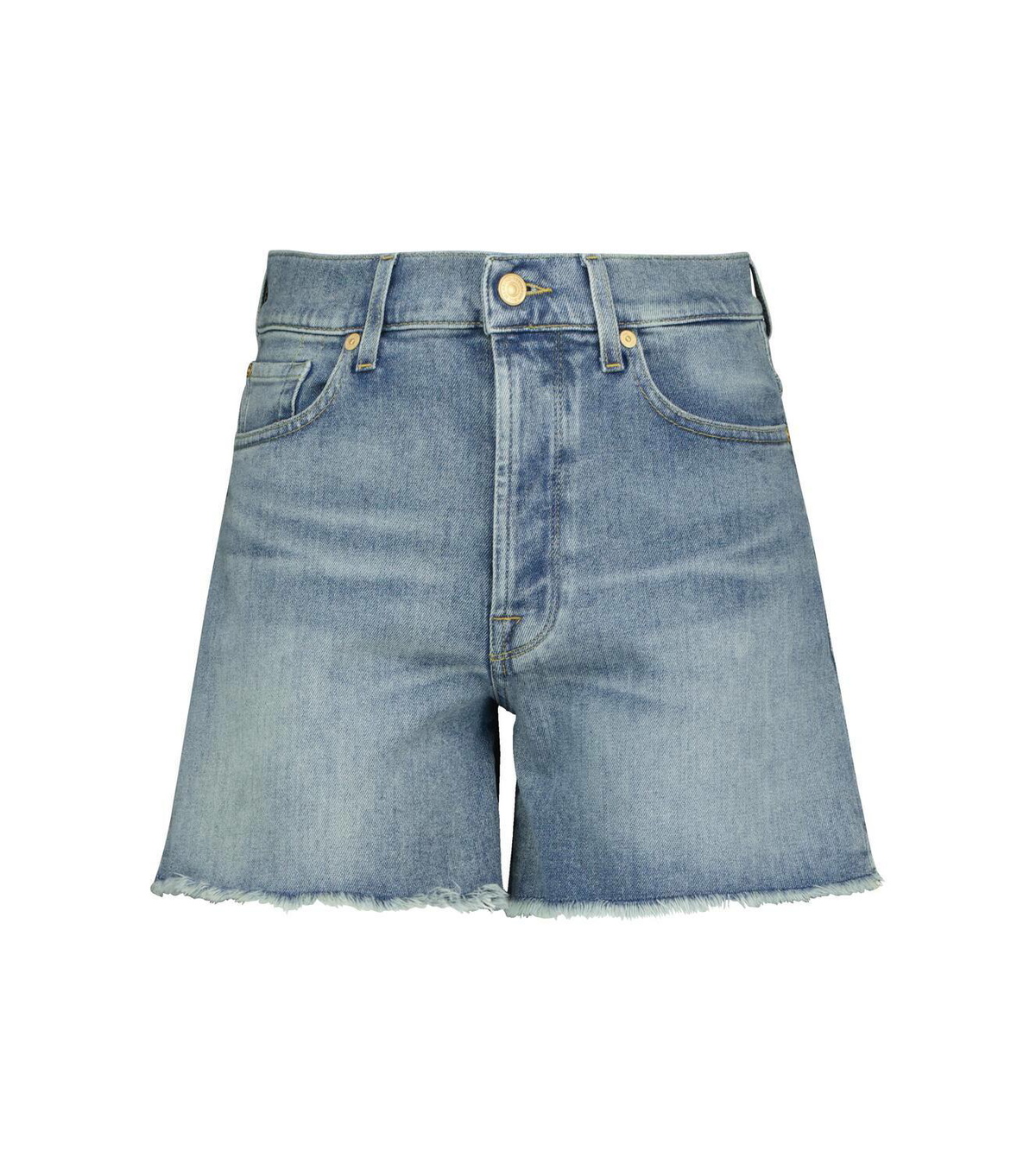 7 For All Mankind Mid-rise denim shorts 7 For All Mankind