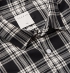 Sandro - Slim-Fit Checked Cotton Shirt - Black