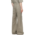 Rick Owens Taupe Tower Wide Bela Trousers