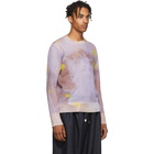 OAMC Purple Acid Crewneck Sweater