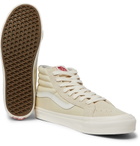 Vans - OG SK8-Hi LX Canvas And Suede High-Top Sneakers - White