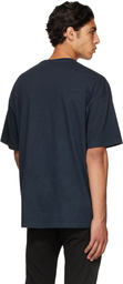 Rhude SSENSE Exclusive Black Logo Script T-Shirt