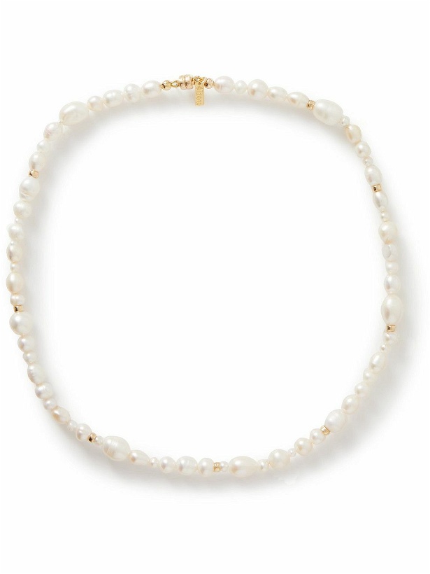Photo: éliou - Celeste Gold-Plated Pearl Necklace