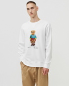 Polo Ralph Lauren Lscnm4 Long Sleeve Sweatshirt White - Mens - Longsleeves
