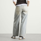 Adidas Women's Dad Jeans in Light Denim