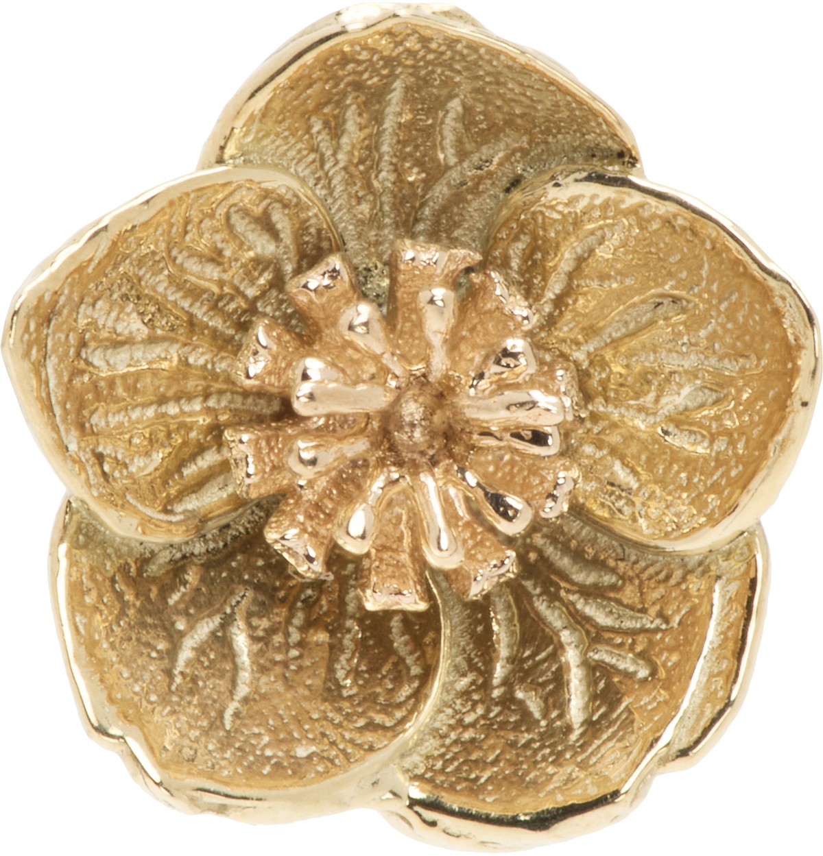 Bernard James Gold FLORA Hellebore Earrings