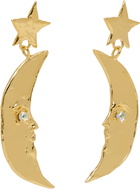 Mondo Mondo Gold Moon Earrings
