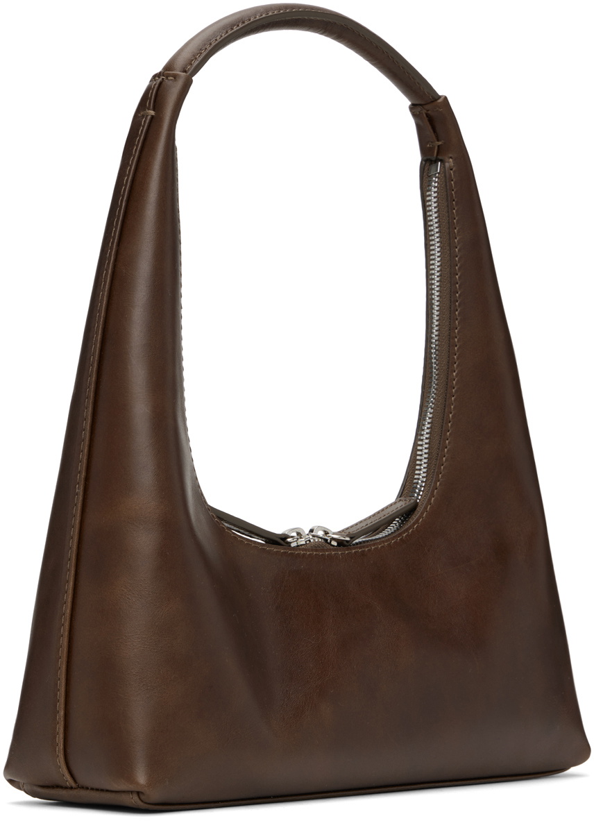 Marge Sherwood Brown Integrated Strap Shoulder Bag Marge