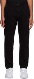 Hugo Black Tapered Trousers