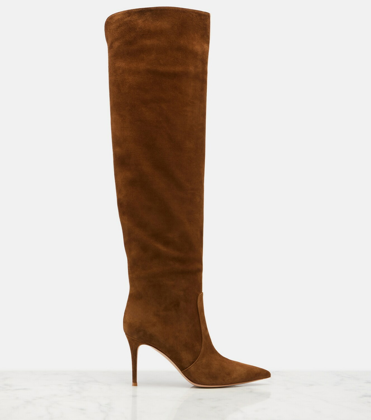 Gianvito Rossi Hansen suede knee-high boots