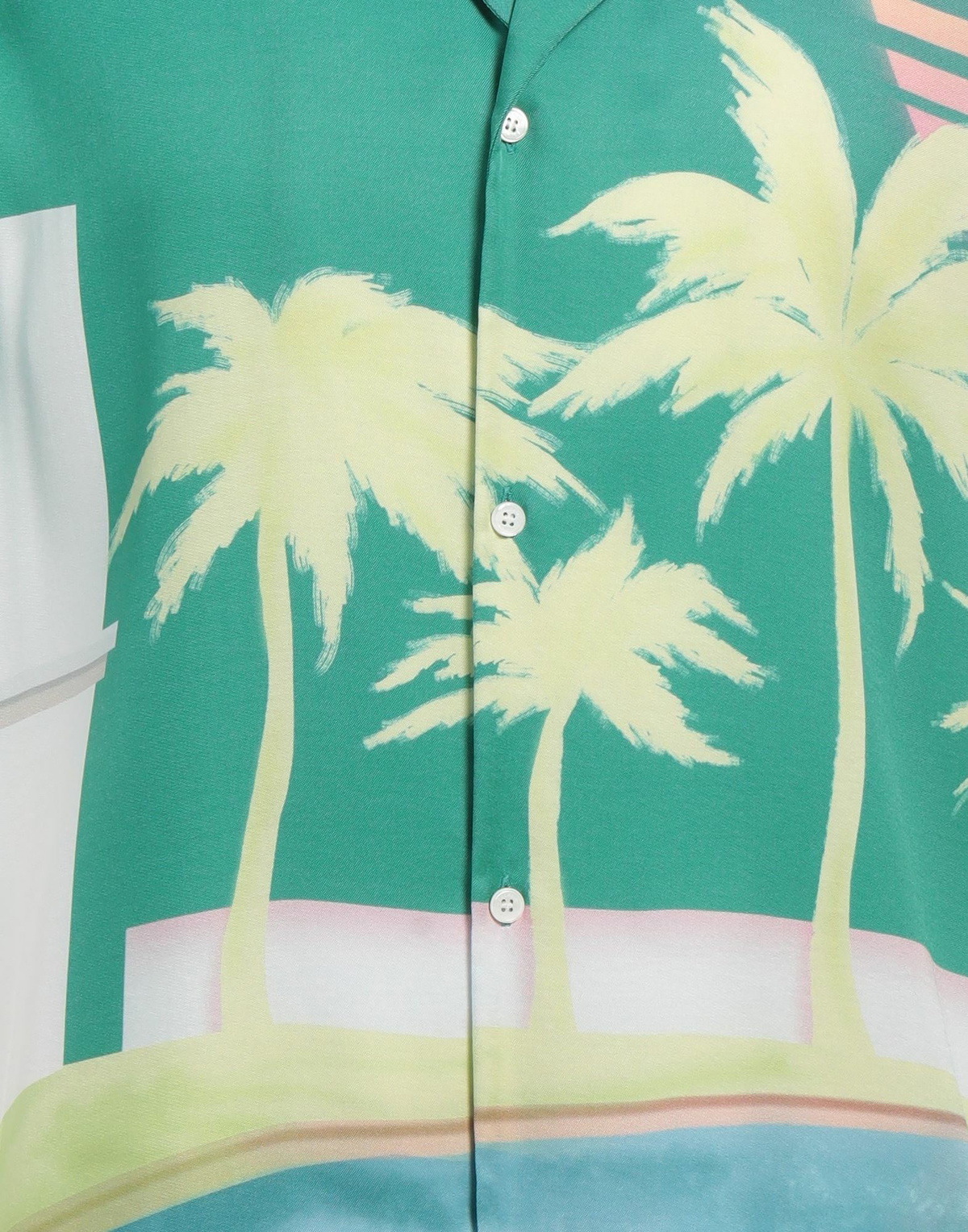 Balmain Mens Shirt in Green
