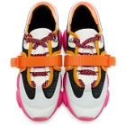 Moschino Pink Fluo Teddy Sneakers