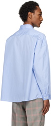 Marni Blue Oversized Shirt