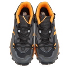 adidas Originals Black and Orange Response Hoverturf GF6100A Sneakers