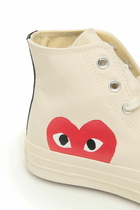 COMME DES GARCONS PLAY comme des garçons play x converse sneakers hi-top 70 chuck Neutro