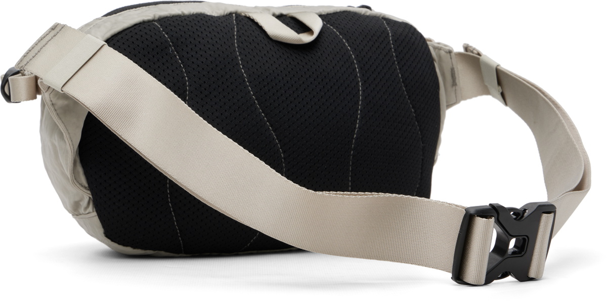 C.P. Company Gray Nylon B Belt Bag